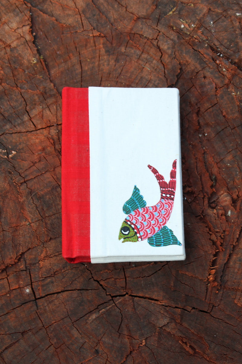 Gond Art Pocket Notebook - Fish