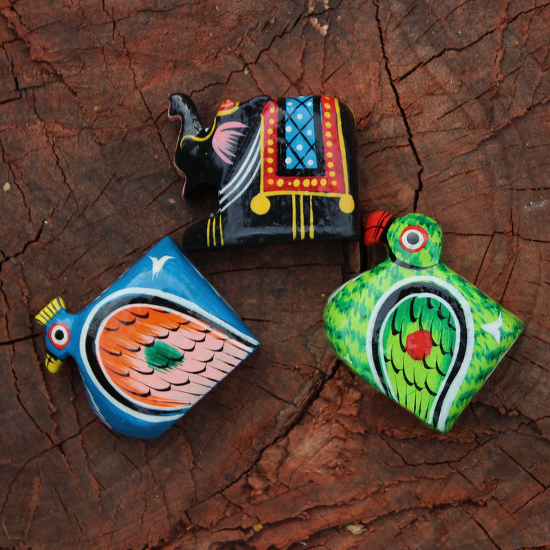 Handpainted Sharpeners from Varanasi