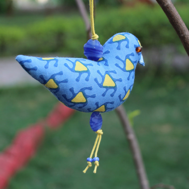 Bird Ornament - Blue