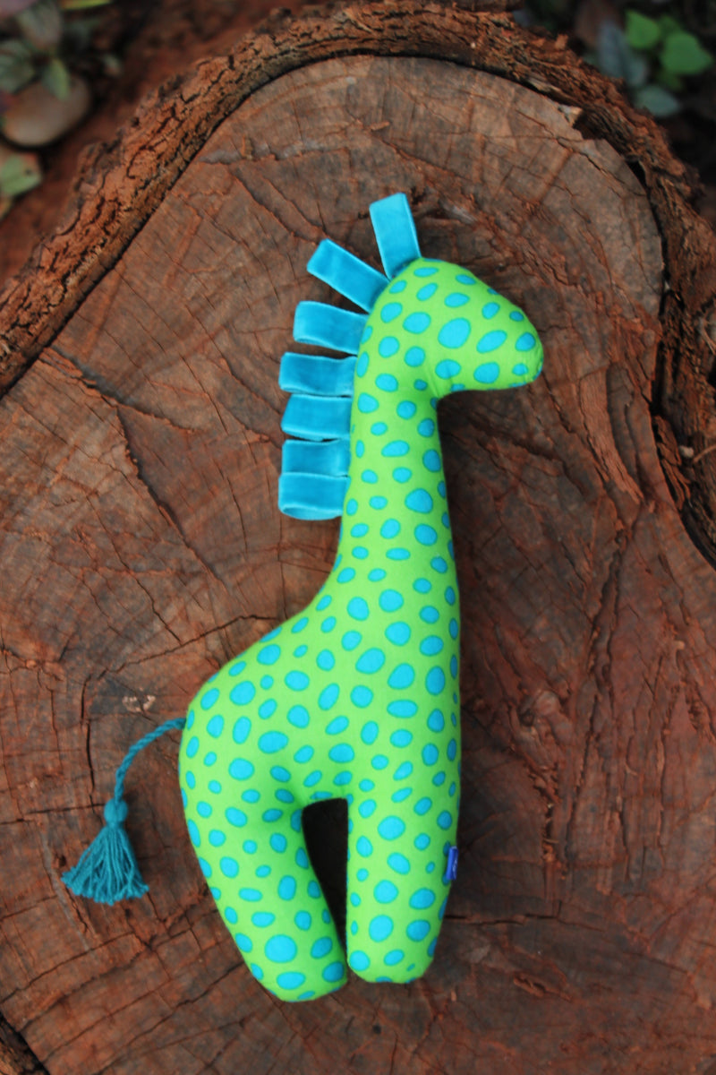 Jhumroo Giraffe - Green