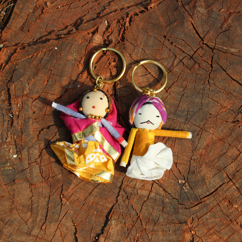 Puppet Keychains (Set Of Two)