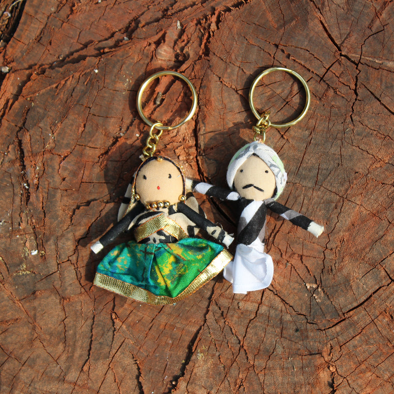 Puppet Keychains (Set Of Two)