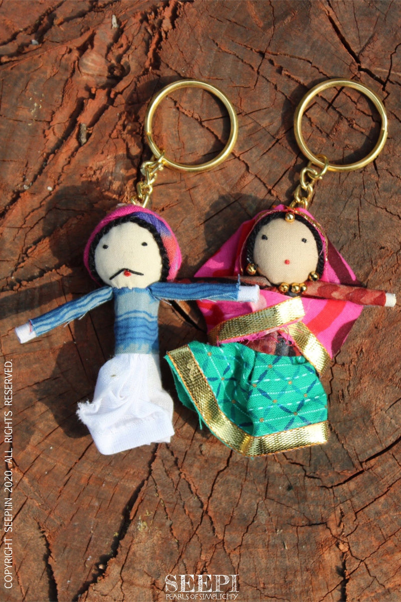 Puppet Keychains (Set Of Two)