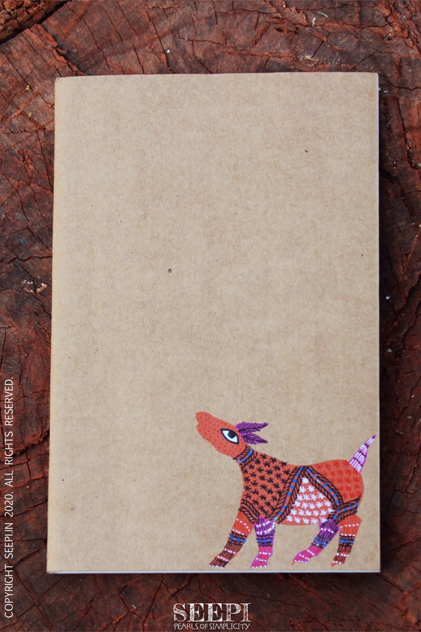Gond Art Notebook - Deer