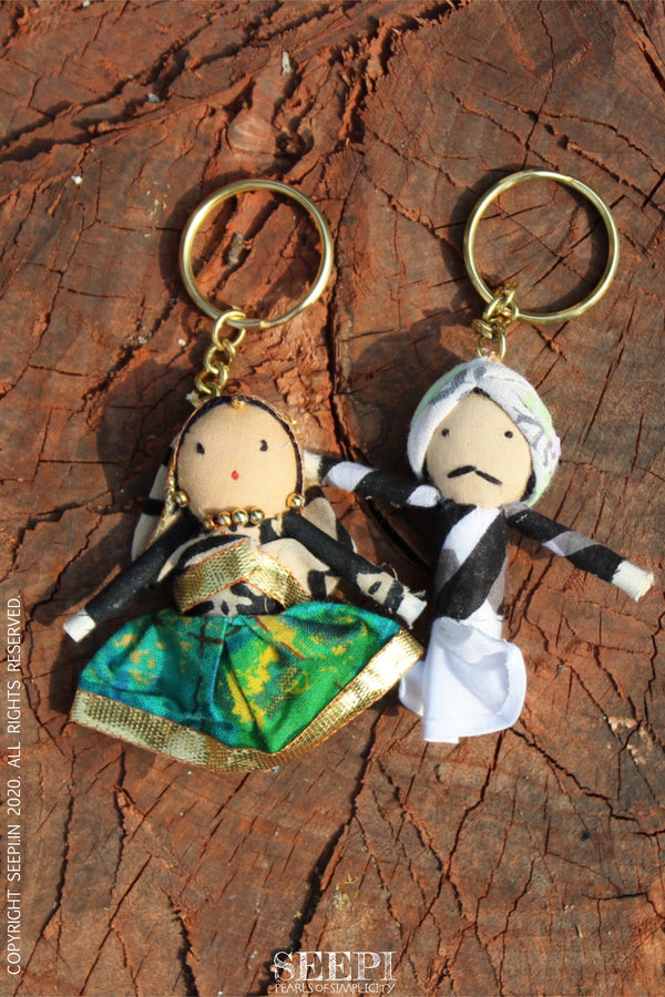 Puppet Keychains (Set Of Two)